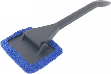 Afbeelding van Benson Raamreiniger Microfiber - 34 cm - Blauw/Zwart