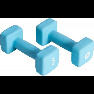Pure 2 Improve Neoprene Dumbell 2x 3 Kg
