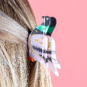 Duif haarclip