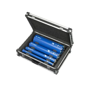 Carat EMSET010NL 4 Delige Diamantborenset Beton - 31 / 51 / 81 / 131mm