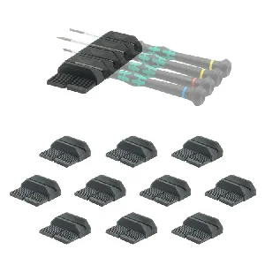 StealthMounts DHSP-SD-S-10 Drawer Hive Precisie Schroevendraaierhouder Voor Ladekast - Zwart - 10 Stuks