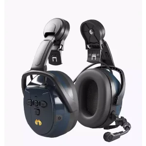 Hellberg Xstream IPX4 48112-001 MP Gehoorbescherming Helmbevestiging Met Bluetooth
