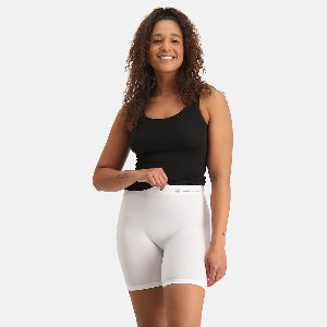 Seamless Biker Short Suze - Wit