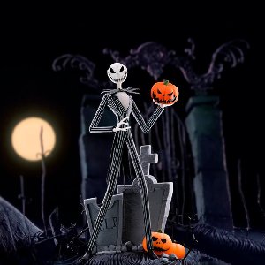 Abysse Corp NIGHTMARE BEFORE XMAS Figurine Jack scary smiling face