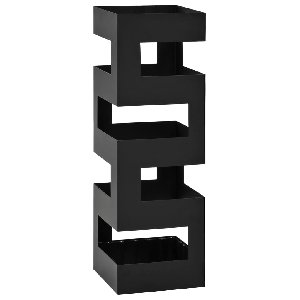 Parapluhouder tetris staal zwart