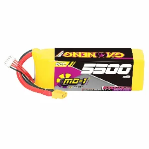Gaoneng GNB 4S 14.8V 5500mAh 60C LiPo-batterij T-stekker / XT60-stekker voor 1/8 Schaal RC Auto 700 Helikopter RC Boot M
