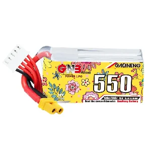 GAONENG GNB HV 15.2V 550mAh 4S 120C LiPo-batterij XT30 / XT60-plug voor Cinelog25 Cinelog30 Protek25 2-3 Inch FPV-racing