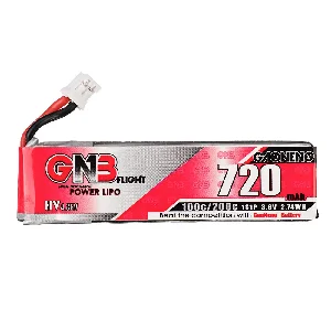 Gaoneng GNB 3.8V 720mAh 100C 1S LiPo batterij PH2.0 plug voor Flywoo Firefly 1S