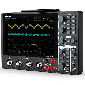 Micsig MHO14 Hoge Resolutie Tablet Osccilloscoop 12-bit 4 Kanaal 1GSa Sampling Frequentie Tot 200MHz Bandbreedte Draagba