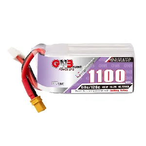 Gaoneng GNB 15.2V 1100mAh 60C 4S LiPo-batterij XT30 / XT60-stekker voor SpeedyBee BEE25 GEPRC Cinebot30 HD 4S Geprc Tern