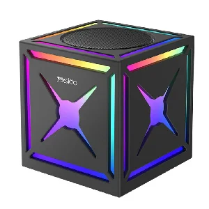 Ja, het is zo YSW34 3D Muziekdoos Bluetooth-luidspreker Draagbare luidspreker RGB Kleurrijk Licht 52mm Driver Eenheid TW