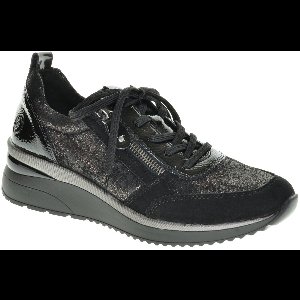 Zwarte Sneaker Comfort Remonte maat 40