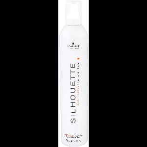 Schwarzkopf The Hardening Foam Hair With Flexible Effect Silhouette (flexible Hold Mousse) 500 Ml