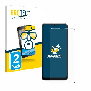 BROTECT - Screenprotector voor Blackview A53 - Folie Beschermfolie transparant 2 Stuks