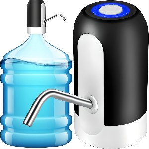 Ynkkvre - Waterfles Pomp - Elektrische Waterdispenser met USB Oplader - Waterpomp Schakelaar voor Drinkwater - Voor Kamperen, Keuken en Kantoor - 5W