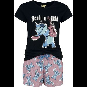 Lilo & Stitch Ready 'n Wild Pyjama meerkleurig 3XL Katoen -