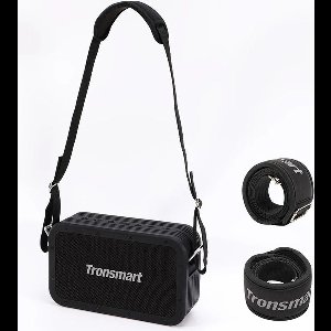 Tronsmart - Luidspreker - Luidsprekerkabels - Bookshelf Speaker - Speakers voor PC - BT 5.0 - IPX6 - 80W- 15000mAh - Ingebouwde Powerbank - Zwart