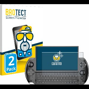BROTECT - Screenprotector voor GPD Win 4 - Folie Beschermfolie matte 2 Stuks