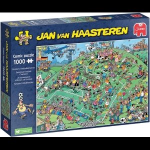 Jan van Haasteren - Europa's Voetbalkampioen - 1000 stukjes puzzel - Legpuzzel - EK 2024
