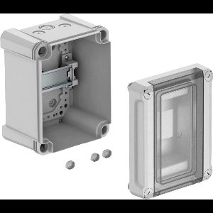 OBO Bettermann 2008820 SDB 03L PS Kleine verdeelkast Opbouw (op muur) Aantal rijen: 1 Inhoud: 1 stuk(s)