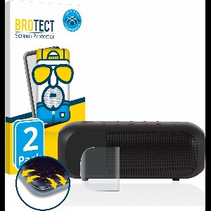 BROTECT - Screenprotector voor JBL Tuner 2 - Folie Beschermfolie matte volledig dekking 2 Stuks