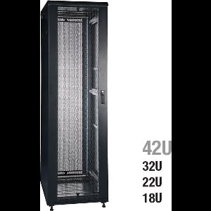 Showgear RCA-FSM-32 32 U Netwerkkast met gaasdeur