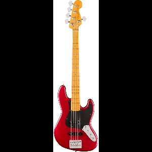 Fender American Ultra II Jazz Bass V MN Sinister Red - Elektrische basgitaar