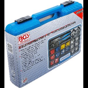 BGS Krimptang - Inclusief Assortiment Kabelschoenen - Instelbare Bekken