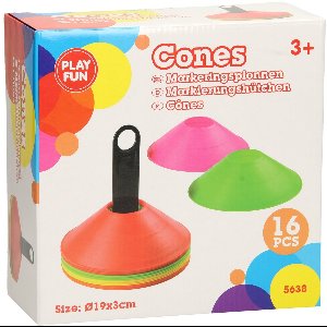 Playfun Markeringspionnen 19 Cm 16 Stuks