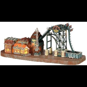 Luville Kerstdorp Baron 1898 - 56x22x23 cm - Polyresin - Multi