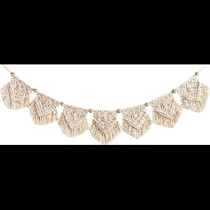 Smoakez wandkleed macramé wanddecoratie slaapkamer woonkamer 19x100 cm