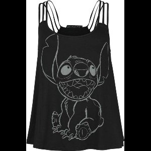 Lilo & Stitch Stitch - Sit Dames Top - zwart - S