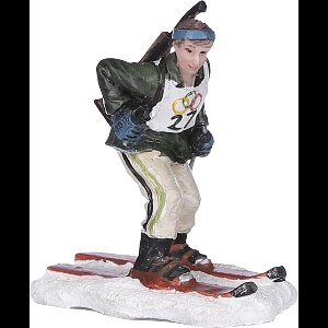 Luville - Biathlon skier - Kersthuisjes & Kerstdorpen