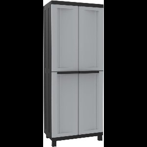 White-Label® Tuinkast Kunststof - Tuinkist - Tuinkasten voor Buiten - Tuinberging