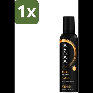 Syoss - Curl - Haarmousse - Anti-Pluis & Bounce - 250 ml - 1 stuk