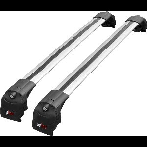 Dakdragerset voor BMW X3 (F25) 2011-2017 - Grijs Aluminium Dakrails 2 Staven