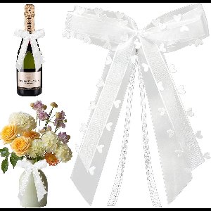 30 stuks witte strikken voor auto en bruiloft decoratie