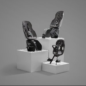 Thule achterzitje Yepp Nexxt 2 Maxi frame snow white