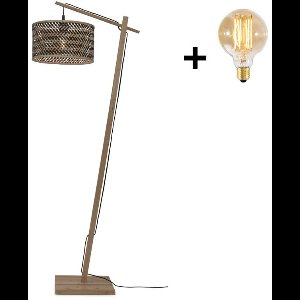 Floor Lamp - JAVA - S - Bamboo
