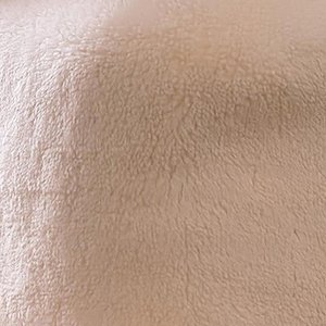 Zydante® Hoeslaken Teddy Off White - 180x200+30 cm