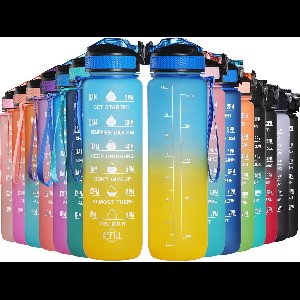 Ibenzoa® Handige herbruikbare sportfles voor dagelijks gebruik en outdoor activiteiten