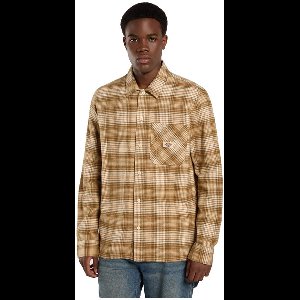 Dickies Forest Check Overhemd Met Lange Mouwen Bruin XL Man