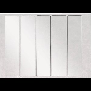 LEITZ beschermetiket OrgacolorPlus, glashelder