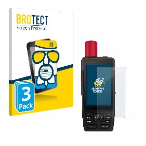BROTECT - Screenprotector voor Garmin GPSMAP H1i Plus - Folie Beschermfolie Beschermglas matte 3 Stuks