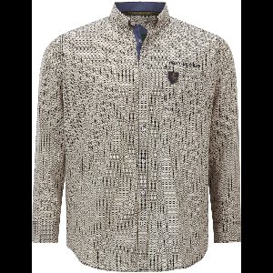 Charles Colby herren Overhemd - 55/56 - wolwit