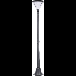Iplux® - Paris - Hoge Solar Lantaarn 160cm - Warm wit - Lamp op zonne-energie