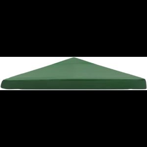 Partytent dak groen - 3x3m doek - Tentdoek - Vervangend dak voor tent - Paviljoen - Waterdicht