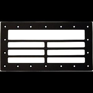 AquaForte voorzetrooster voor brede mond wandskimmer