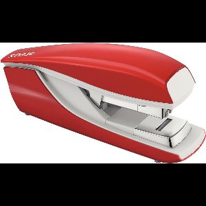 Platte nietmachine ergonomisch design rood - nietmachine van metaal voor 40 vellen - NeXXt-serie 55230025