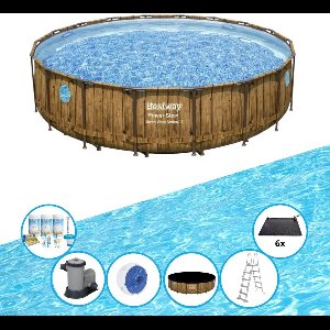 Bestway Zwembad Power Steel Swim Vista - Zwembad Deal - 549x122 cm